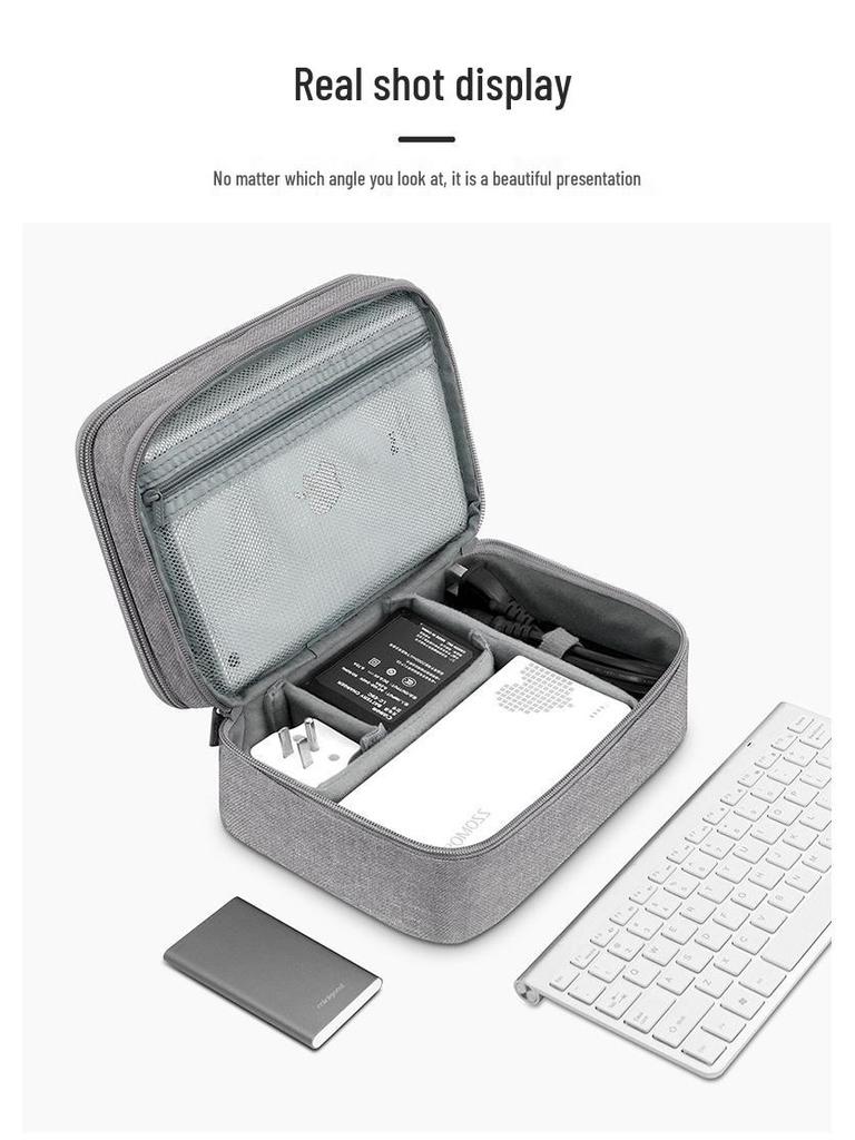 Multi-Device Digital Storage Case: Earphones, Cables, Hard Drives, Power Banks