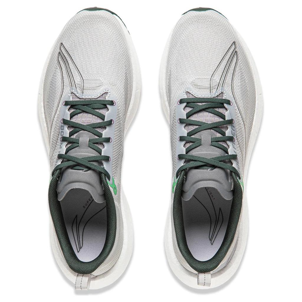 Li Ning Super Light 21 Dämpfung Abriebfest Atmungsaktiv Niedrig geschnitten PHYLON Sprint Freizeit Laufschuhe Damen ARBU002-43