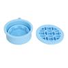 2 in 1 Makeup Brush Cleaning Mat with Brush Drying Rack Folding Space Saving Cosmetic Brush Cleaner Bowl