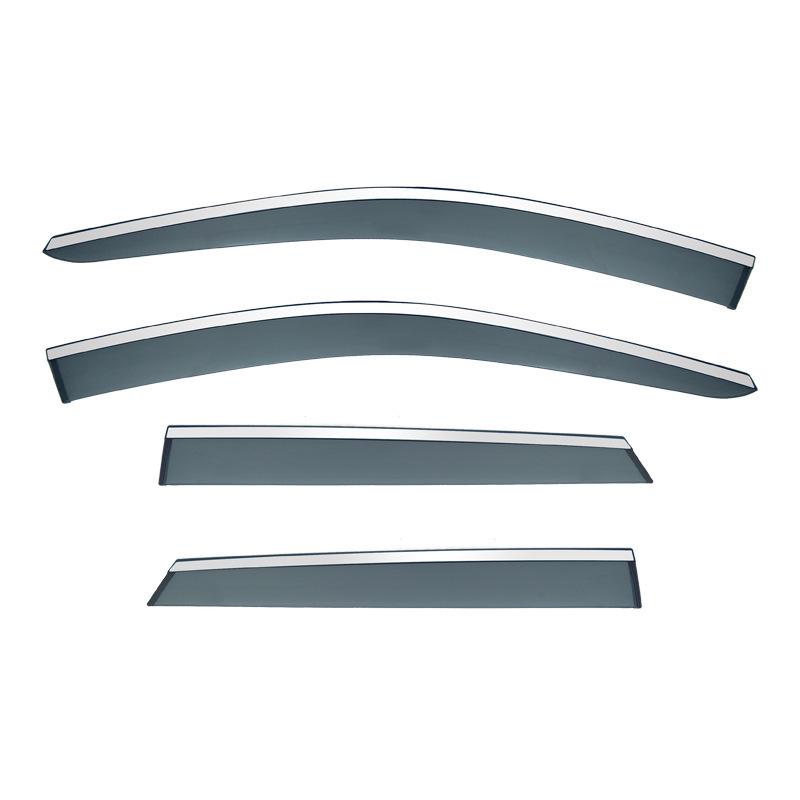 Platinum 4X Window Visor Rain Shield Sunshade Deflector