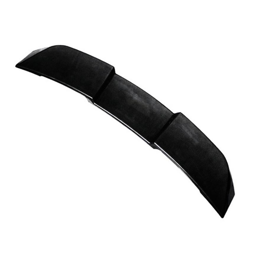Glossy Carbon Fiber Look V Style Trunk Spoiler As Shown in Pictures For Sedan or Coupe Models