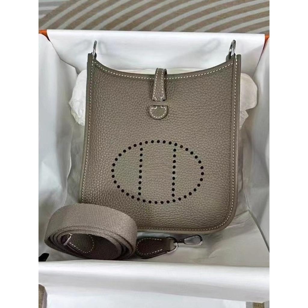 Taška Crossbody taška Dámská Evelyn Vzor TC První vrstva hovězí kůže Prémiový pocit Univerzální Kožená Malá taška Taška na mobilní telefon Taška přes rameno