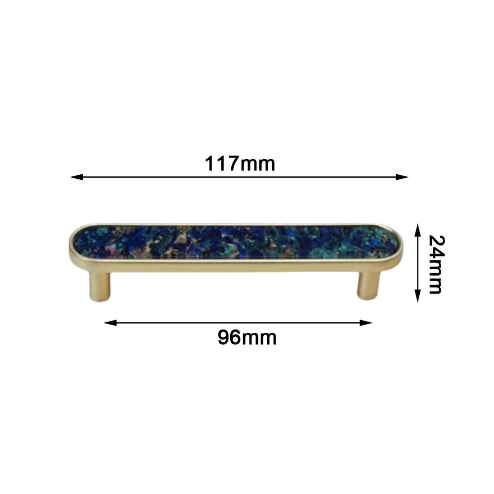 Zinc Alloy Cabinet Handle Pink Black Door Handle Simple Drawer Pull  Dressing Table