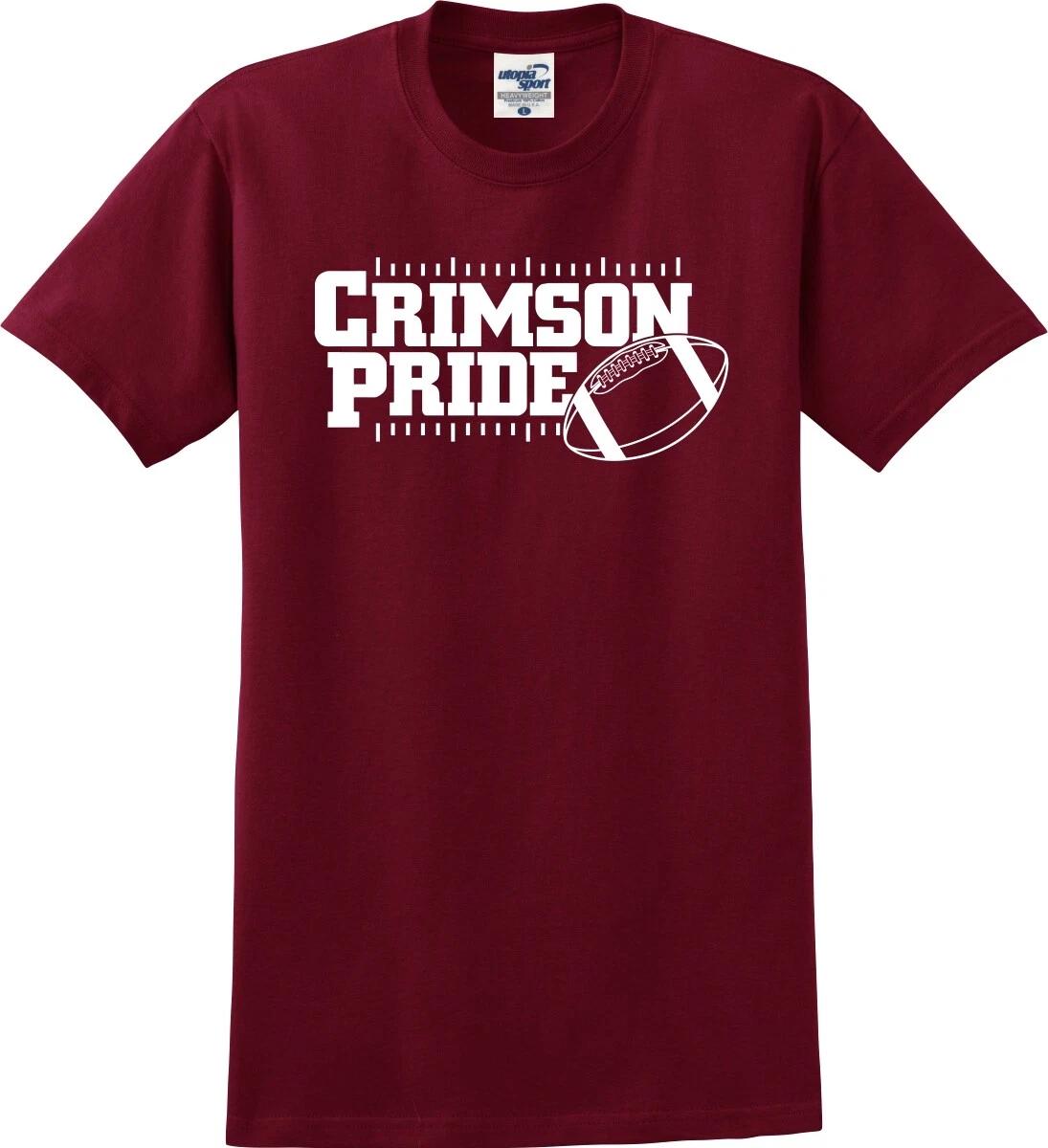 Crimson Pride Football Unisex T shirt (S-5X) 3XL