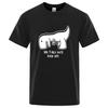 Men's High Quality 100% Cotton Funny Casual Dinosaur Design Printing Cool O-neck for Men T-shirt Male Tees Shirts Men Tops