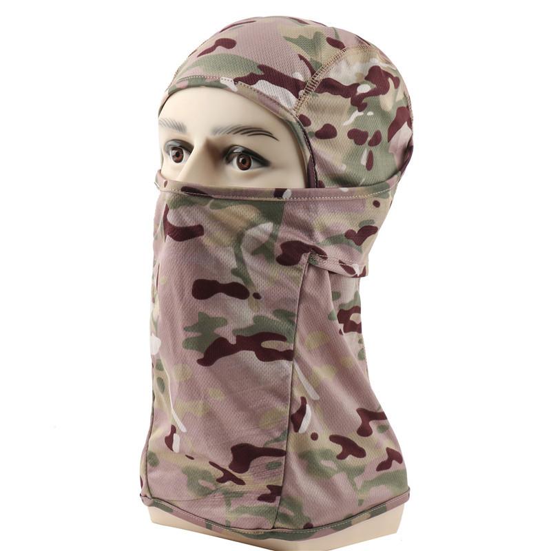 

Камуфляжний велосипедний капюшон Балаклава тактична шапка «літаючий тигр» захист від сонця швидковисихаюча мотоциклетна захисна маска