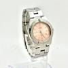 Used [New battery] SEIKO lk Rukia ladies watch silver pink date 7N82-0620 913297