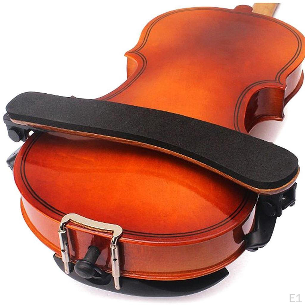 Adjustable Brown Shoulder Fiddle Support Holder For 3/4 4/4 Violin