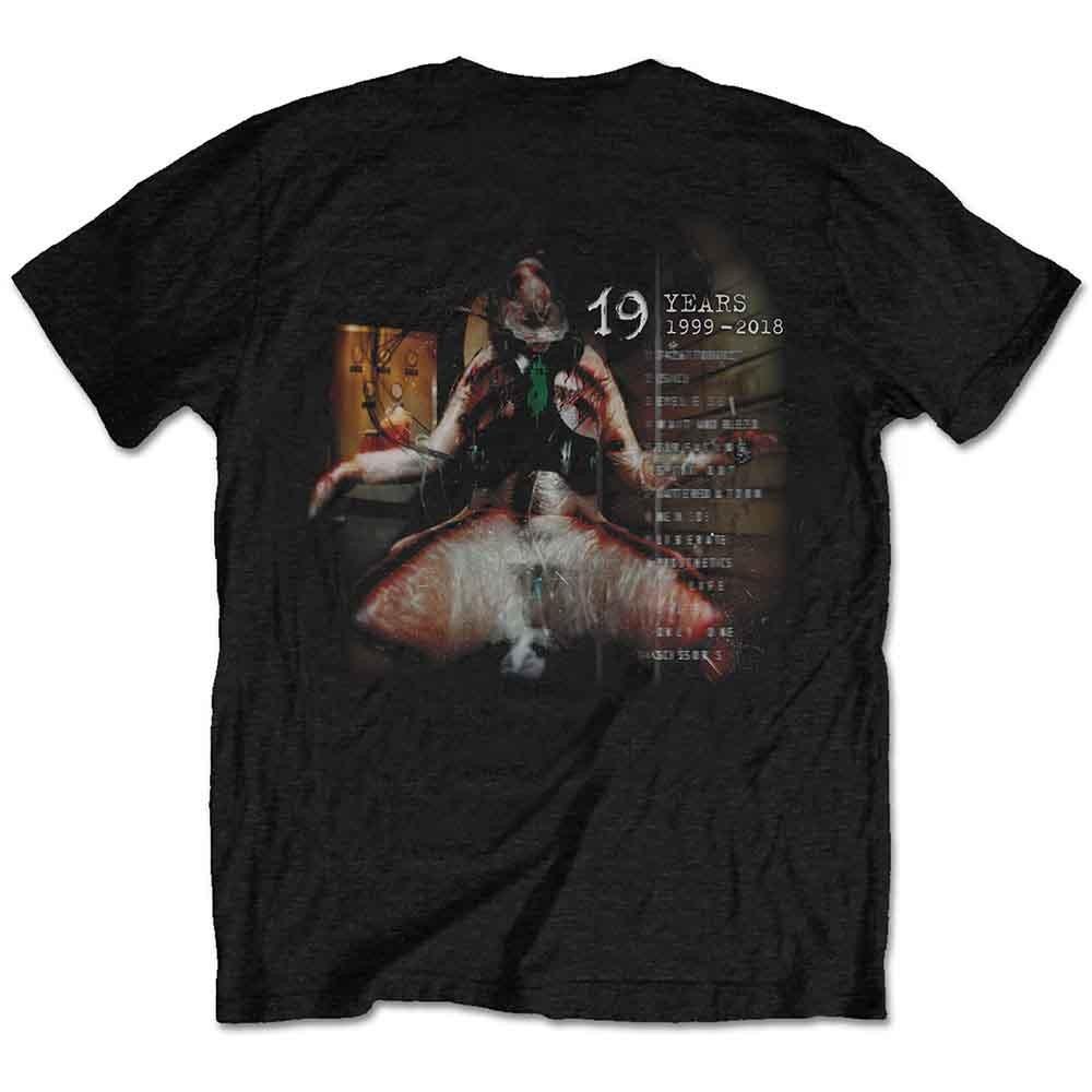 Slipknot T Shirt Debut Album 19 Years Band Logo new Official Mens Black Unisex T-Shirt L