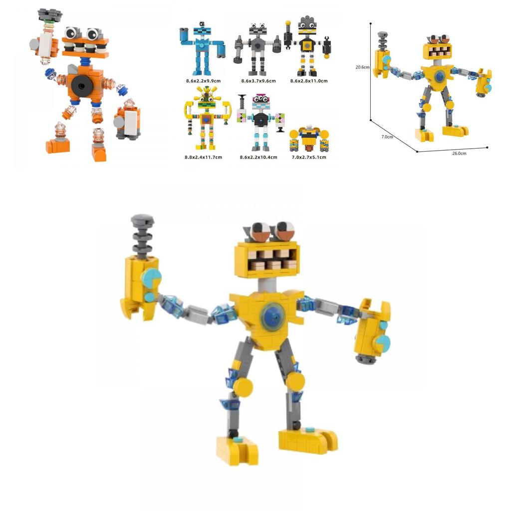 Moc My Singing Monster – Lernbausteine für die intellektuelle Entwicklung und die Eltern-Kind-Kommunikation (auf Lager)