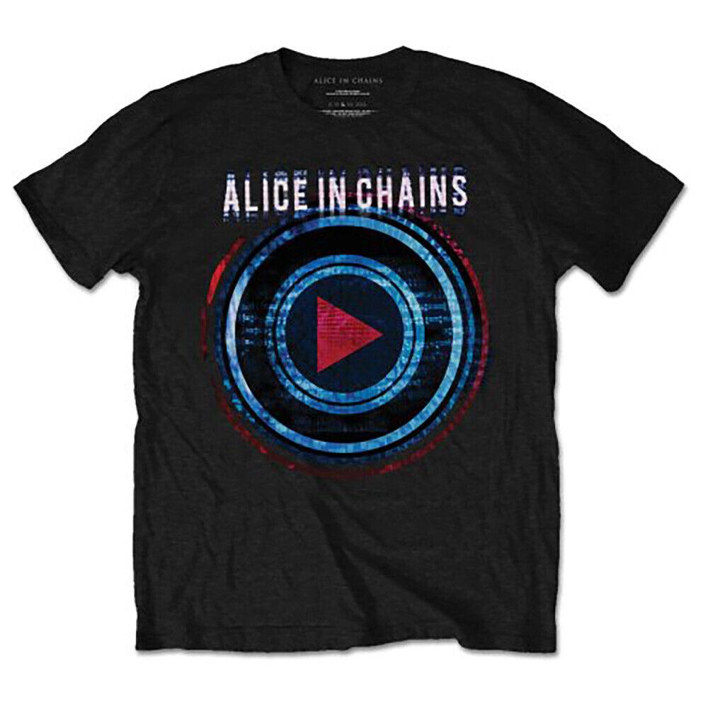 Alice In Chains T-Shirt Played Band New Black Official