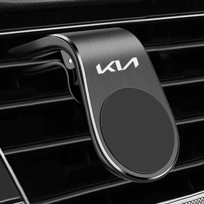 BXBPN1 For Kia Morning Picanto Rio Stonic Sportage Ceed Optima Forte 5 Magnetic Car Phone Holder Phone Stand Clip Mount Car Accessories