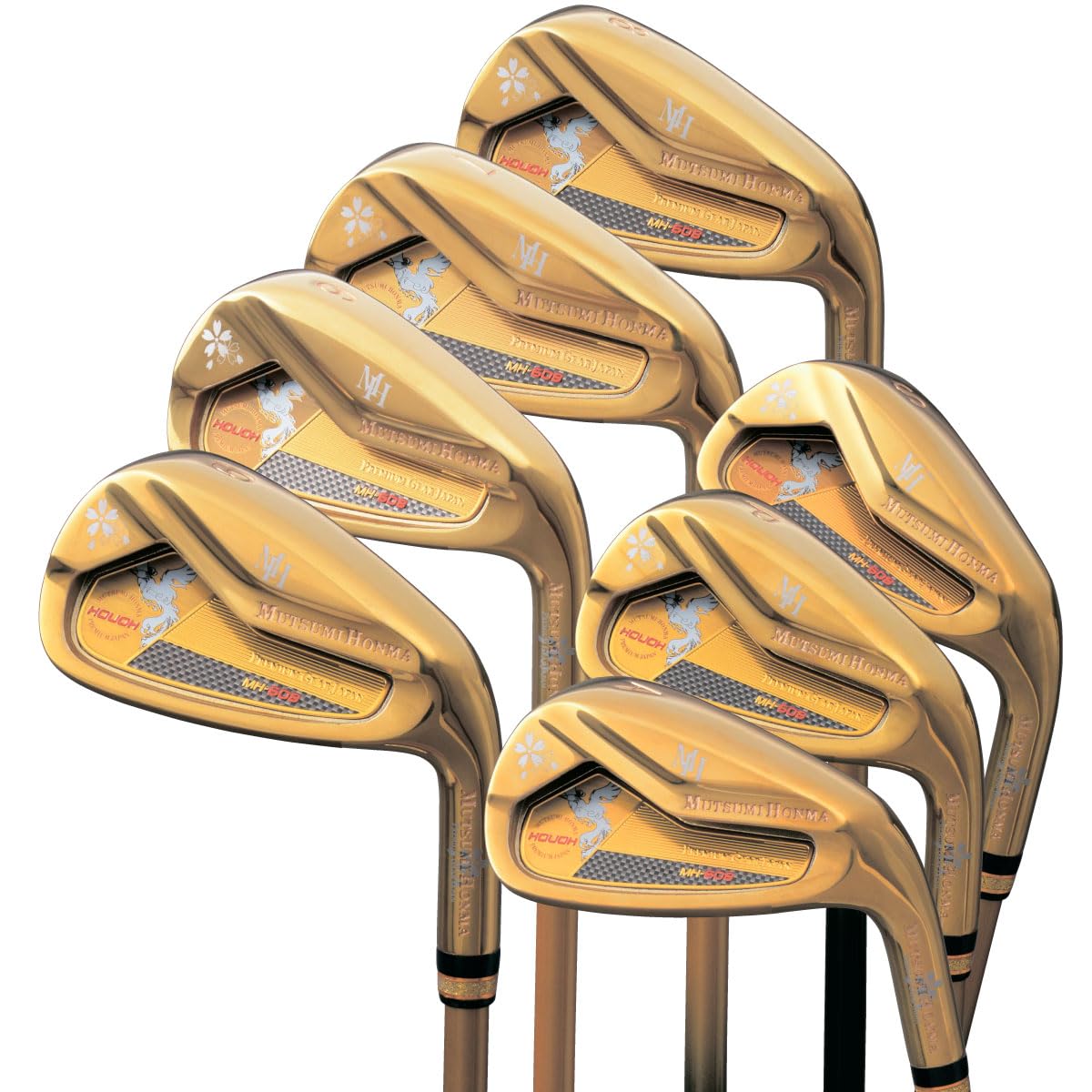 

Mutsumi Honma MH608 Phoenix Gold Железо, набор из 7 штук, R