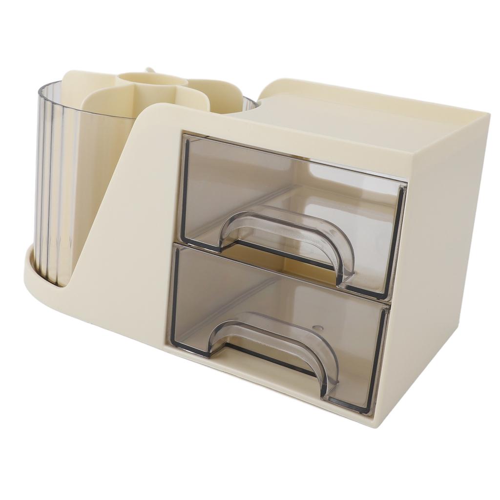 Desktop   Drawer Type Rotatable Multifunctional Stationery Holder Cosmetics Storage Box