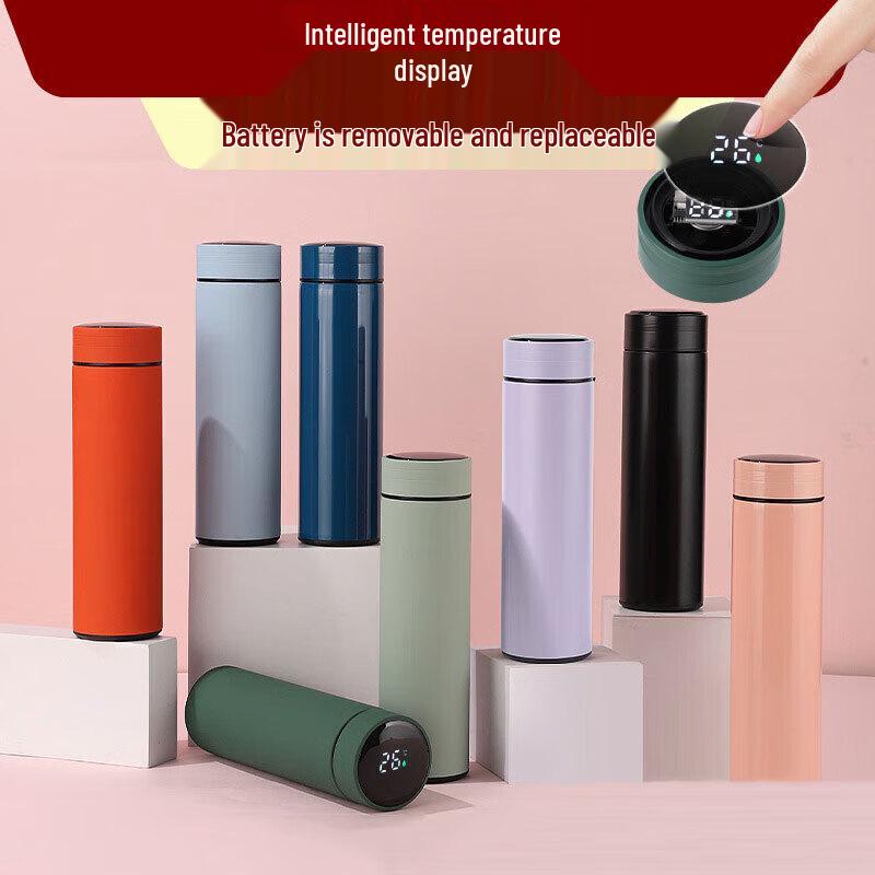 Xiyao Smart Stainless Steel Vacuum Flask with LED Display