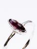 Harang Hr 175R_Amethyst Cats Eye Ring(Oval)
