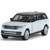 Alloy 1/43 Simulation Land Rover Range Rover SV2022 Off Road Car Model Children Pull Back Boy Car Gift Home Decor Miniature