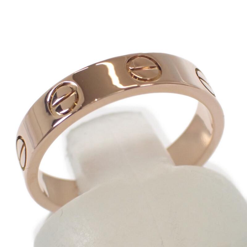 CARTIER  B4085248 #8(JP Size) ring K18 Pink Gold Women