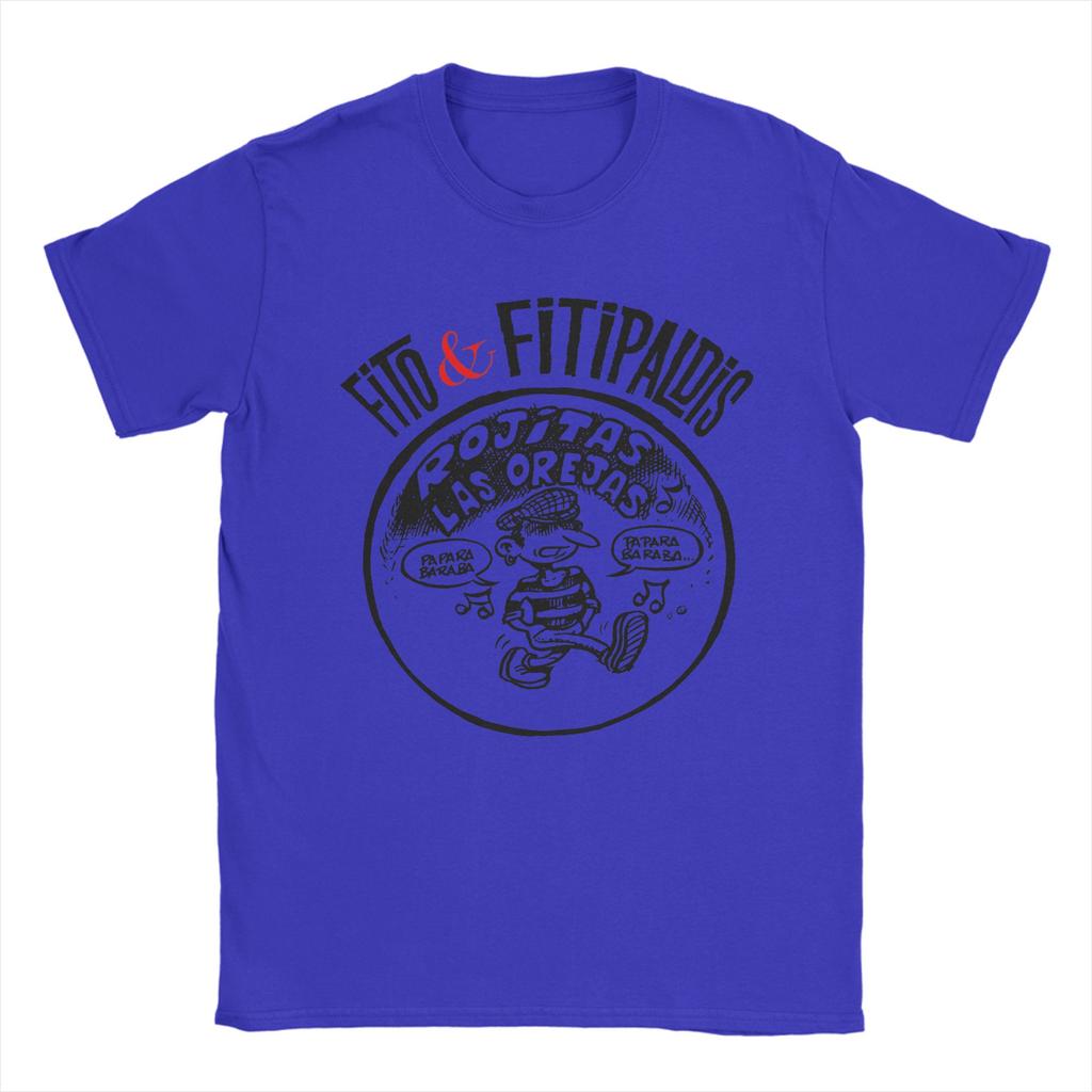 Unisex Women New Arrival Fitos Fitipaldis Rock Band  T Shirt Tee Pure Cotton  Tshirts Clothing