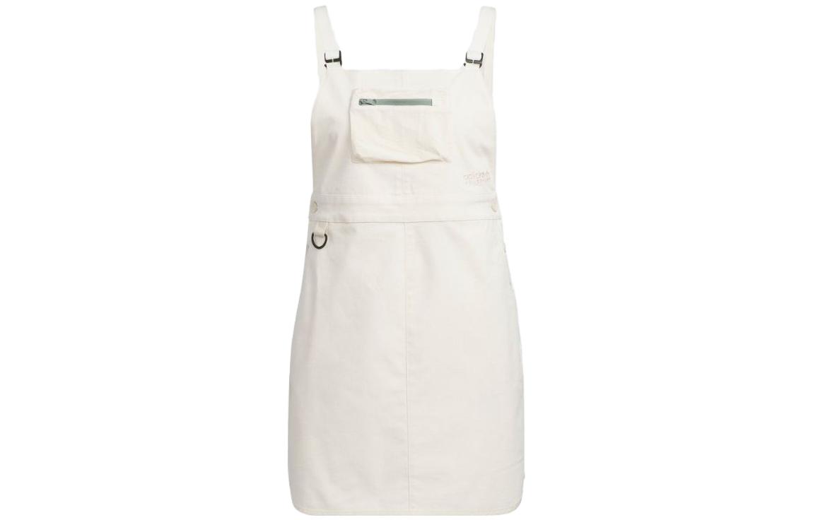 Adidas Sleeveless Dress Women s Wonder White IK8605 S