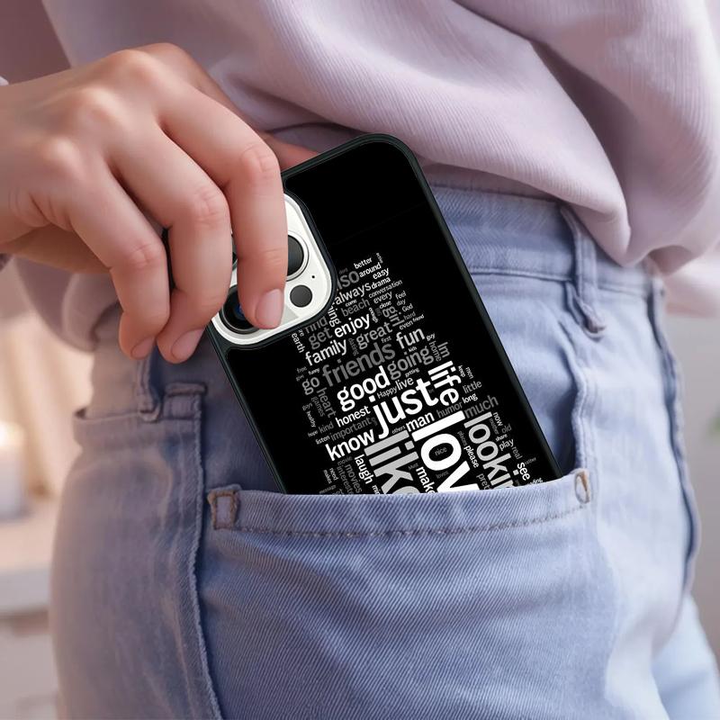 Funny Letter Sorry If Phone Case For iPhone 17 Air 15 16e 14 13 Pro Max Coque 12 11 Pro Max PLUS cover