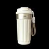 Glasslock Dual-Use Striped Coffee Thermal Mug 520ml