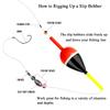 FTK 5pcs Fishing Float Slip Bobber 2g/4g/6g Balsa Wood Fishing Floats Buoys For Crappie Bass Carp Freshwater Slip Bobbers