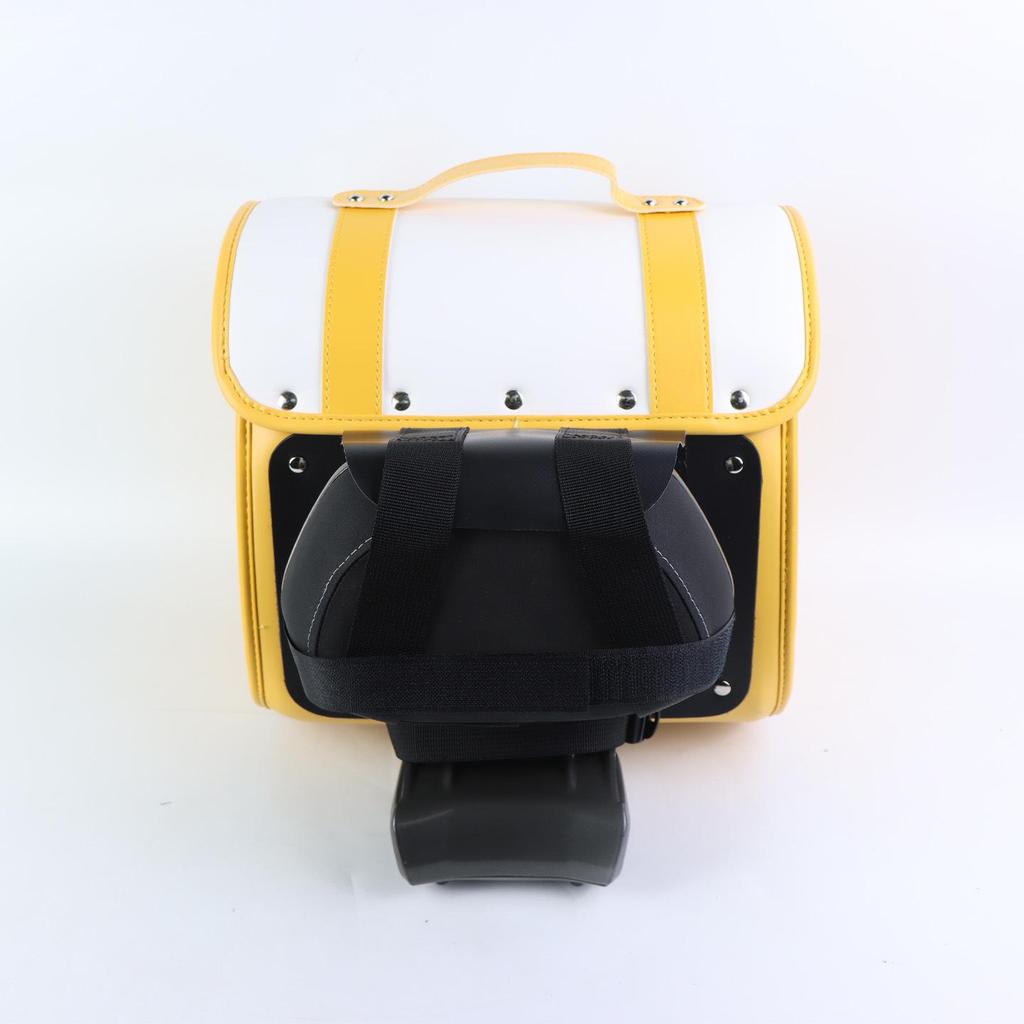 Retro Backrest Rear Hanging Bag for Electric Scooters and Bikes