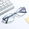 Fashion Printing Anti-Blue Spring Leg Reading Glasses Ultra Light High-definition Eyewear Men Women Presbyopia Eyeglasses