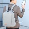 Business Laptop Backpack, Lightweight Fabric Travel Bag, Polyester Lining, Stitching Details, Suitable for School, Work, Travel