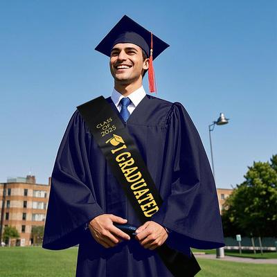 2025 Graduation Sash Class Of Graduation Congrate Grad Party Supply Graduation Party Decorations