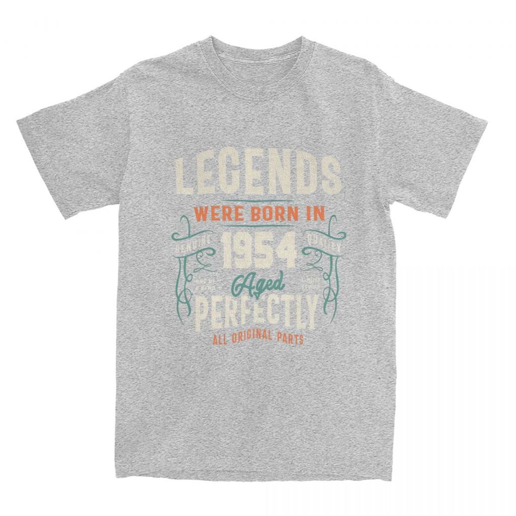 Men Women's 70 Year Old 1954 70th Birthday Gifts Shirt Stuff aged 70 100% Cotton T-shirt Clothing Cool Tees New Arrival