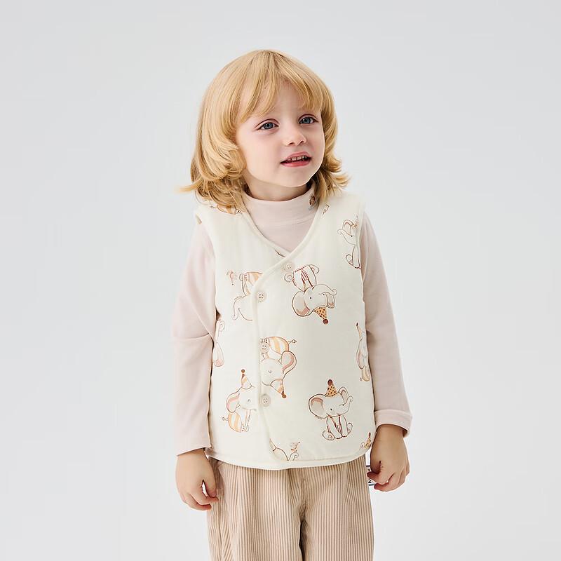 

TONGTAI Baby Pure Cotton Quilted Vest 100