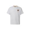 Timberland Cartoon Print Round Neck Casual Short Sleeve T-Shirt Men T-Shirts White A6CN6-100