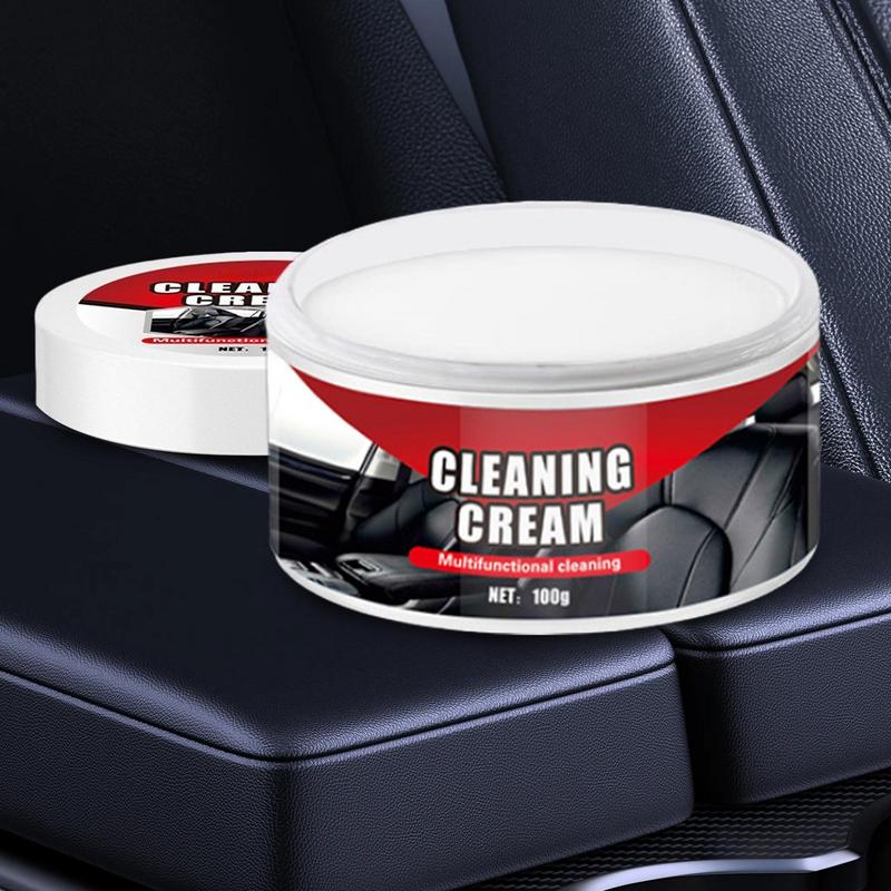Car Interior Cleaner Car Seat & Interior Cleaning Supplies 100g Car Refurbishment Repair Cream Leather Cleaner & Conditioner For