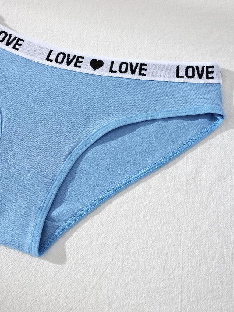 Kobiety Bawełniane Majtki Seksowne Damskie Majtki Litera Majtki Dziewczęce Miękka Damska Bielizna Oddychająca Elastyczna Damska Bielizna XS-XL