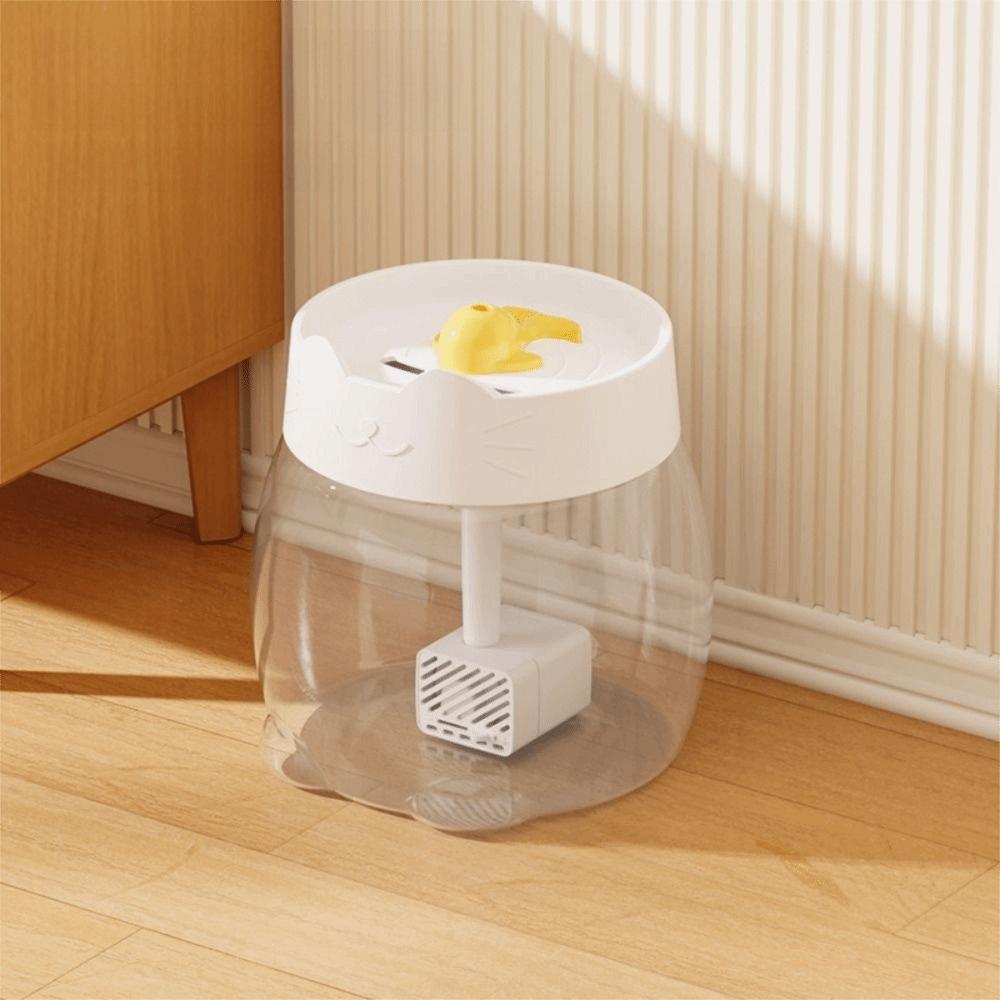 

Large Capacity Pet Water Fountain USB Electric Pet Water Feeder Dog Drinking Dispenser Indoor Use белый