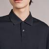 SEVEN Seamless Mulberry Silk Blend Short-Sleeve Business Polo Shirt