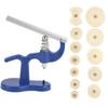 Watch Press Tool Blue Alloy Hand-Pressed Pressing Repairing Manual Tool with 12pcs Dies