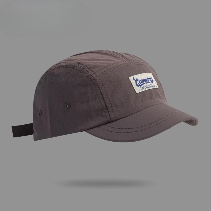 

Бейсболка с коротким козырьком, быстросохнущая, мужская, ретро, летняя, от солнца, женская, дышащая, защита от солнца, для улицы, бейсболка, полиэстер M（56-58cm）