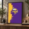 DIY 5D Diamond Painting Minnesota Vikings Full Drill Diamond Art Wall Decor Craft Kit