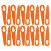50pcs Plastic Blades For -STIHL FSA- 45 Cordless Grass Trimmer Mowing Heads Grass Trimmer Blade Garden Power Tool Accessories