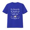 Unisexs My Favorite People Call Me Yaya Mothers Day T Shirt Black 2xl Vintage Washed Slightly Streetwear Soft Stylish Graphic