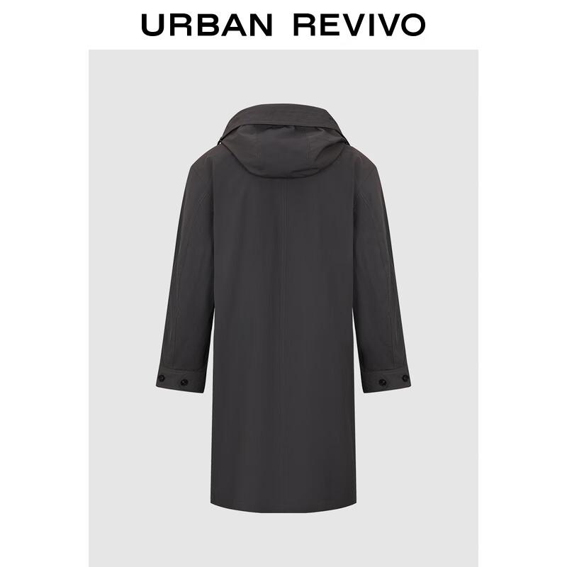 UR Men's Oversized Hooded Workwear Windbreaker Jacket