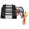 PTC Ceramic Air Heater, 12/24/36/48V 150-200W Insulated PTC Ceramic Air Heater PTC Small Space Heating Element DIY Heating Tools