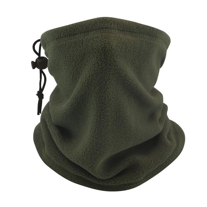 Winter Fleece Neck Warmer: Cold-Proof, Multifunctional Cycling Face Mask with Velvet Lining for Outdoor Sports