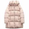 Cangzhou Cotton Clothes Puff Model Soft New Cotton Clothes Cotton Medium and Long Cotton Clothes Women's Hooded Jacket Thickened Cotton Clothes
