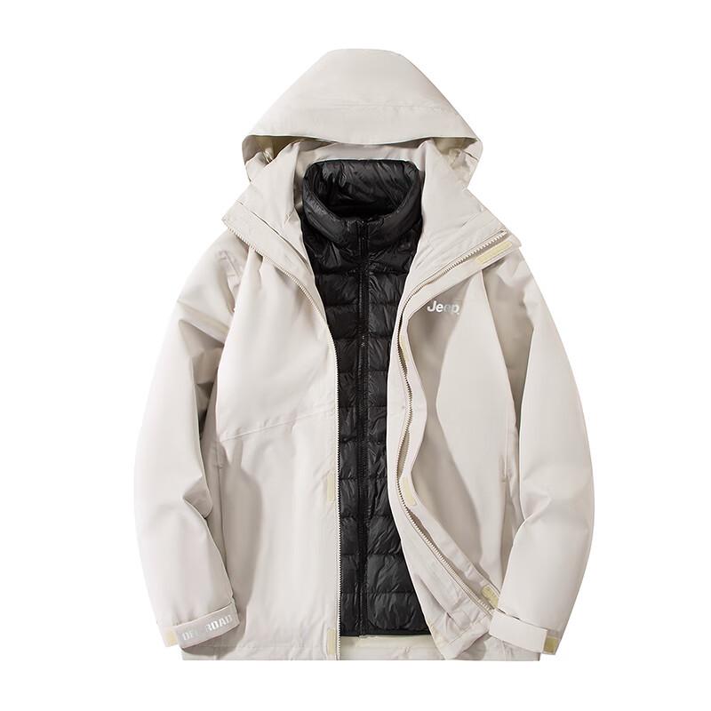 JEEP Men s 3-in-1 Waterproof Warm Jacket 2XL