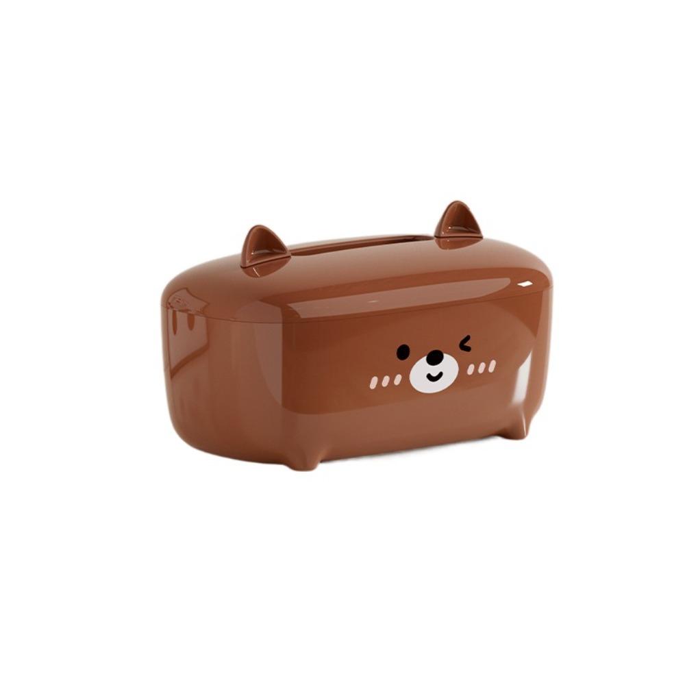 Decorative Cute Tissue Box Non-slip Paper Towel Holder Desktop Tissue Case  Living Room