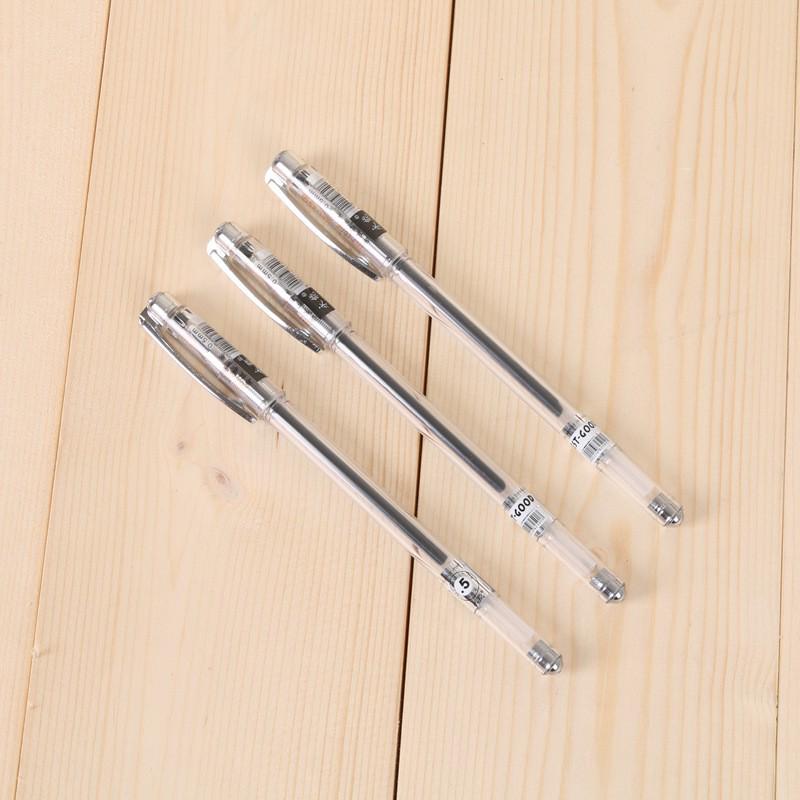 High-Quality Black Pen Set: 0.5 Signature Ballpoint, Ideal for Students & Exams